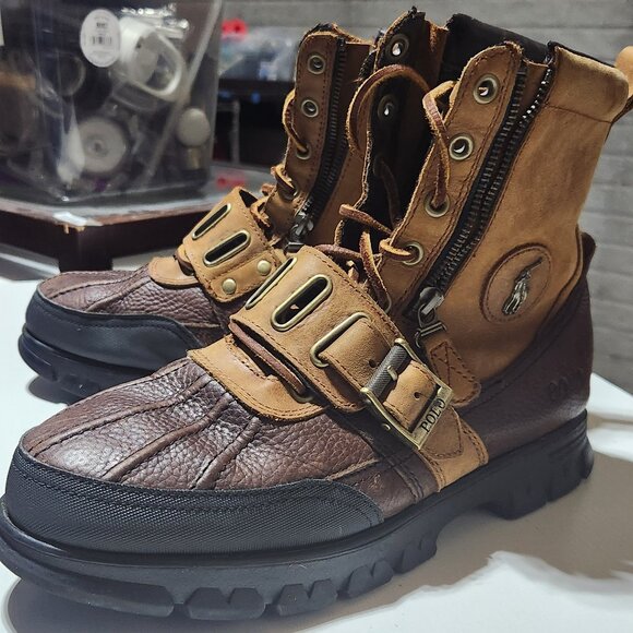 Polo Ralph Lauren Ranger Boots - Men's Size 10D - Picture 7 of 12